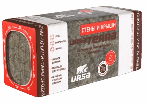 Урса ТЕРРА 36 Стены и Крыши (5*1250*610*100) 3,81м2; 0,381м3 (40) 2096079