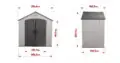 Сарай LifeTime 7’x4,5′