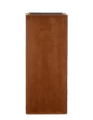 Кашпо TREEZ Effectory — Corten Steel — Высокий куб — Кортеновская сталь — Бархатистая окись