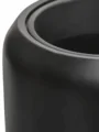 Кашпо TREEZ Effectory — Black Stone — Высокий конус Design — Антрацит