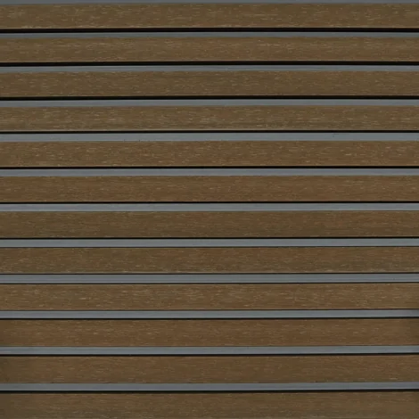 Реечная панель CM-Decking Wall DUAL 219х26х3000 Макадамия