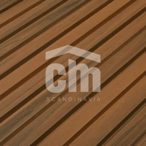 Реечная панель CM-Decking Wall 219х26х4000 Орех