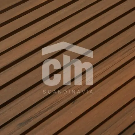 Реечная панель CM-Decking Wall 219х26х4000 Тик