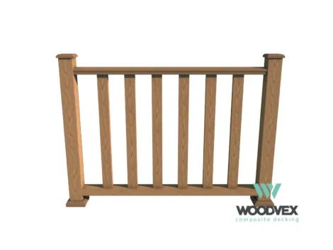 Крышка нижняя для столба ДПК WoodVex Select 125х125