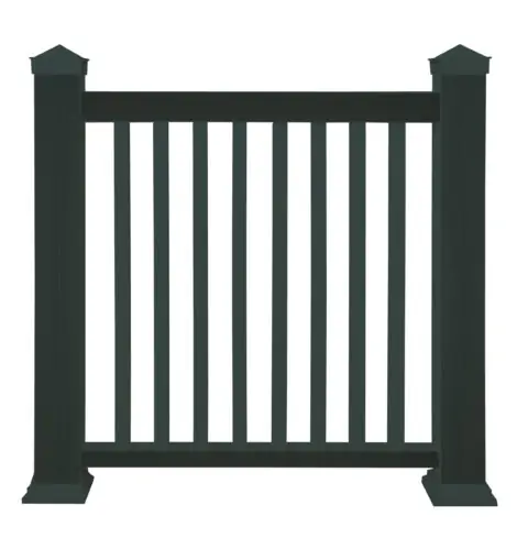 Столб ДПК Terrapol Практик 100х100х3000
